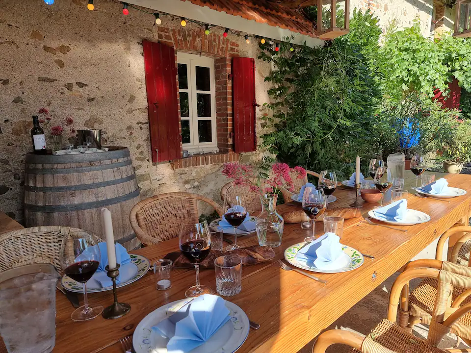 Foto - grote eettafel